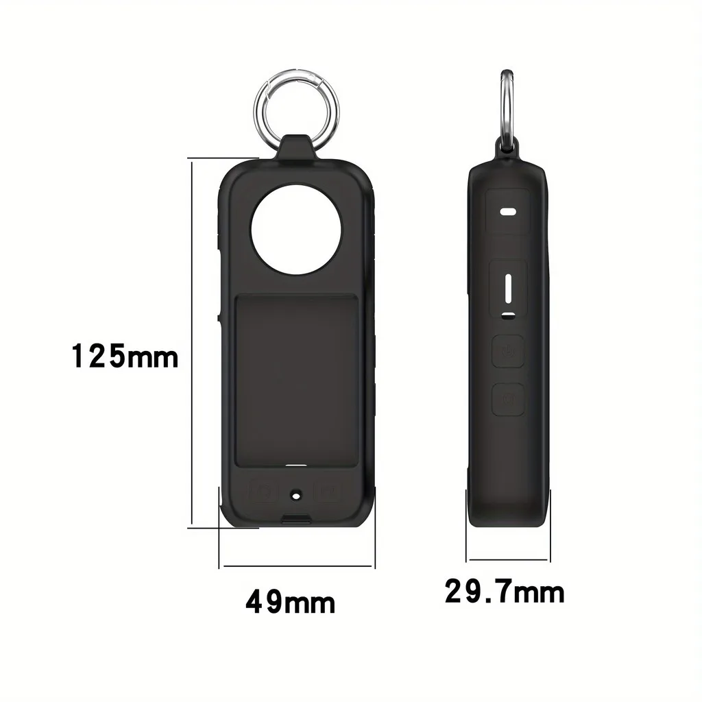 For Insta360 X5/X4/X3 Camera Accessories 1Pc Silicone Case Kit & Silicone Desktop Base Silicone Stand Base Protective Holder