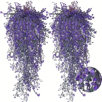 인공 식물 덩굴 걸이 나뭇잎 덩굴, 집 방 장식, 정원 웨딩 장식, 야외 장식, 가짜 식물, 80cm, 1 개, 2 개 