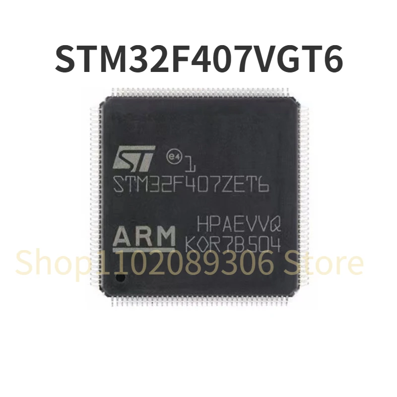 STM32F407VET6 STM32F407VGT6 STM32F407ZET6 STM32F407ZGT6 STM32F407IGT6 STM32F407IET6 STM32F407 New original IC chip spot