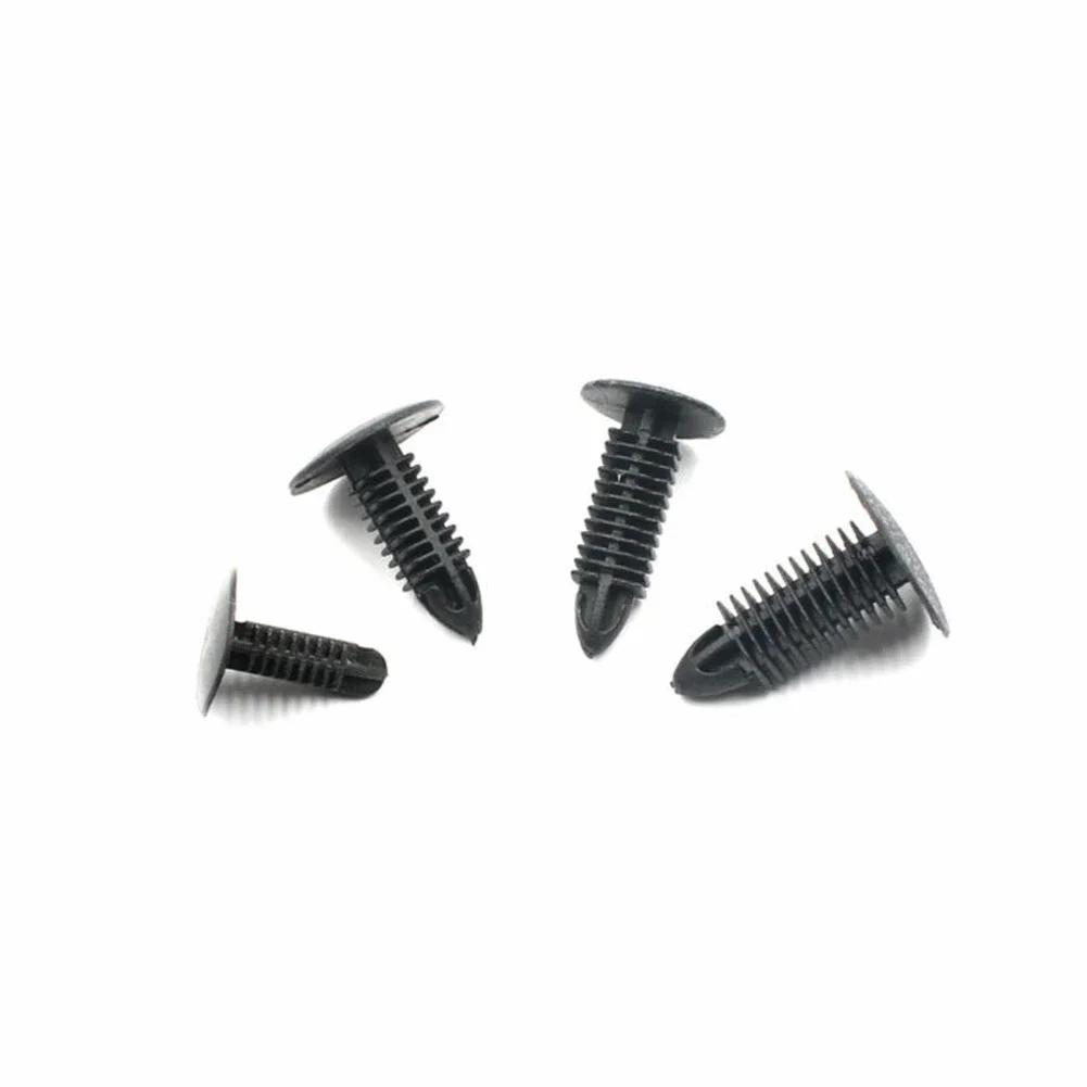 40pcs Car Trunk Roof Trim Panel Fastener Clip Mix Black Plastic Rivet 5/6/7/8mm Car Trim Panel Retainer Vehi