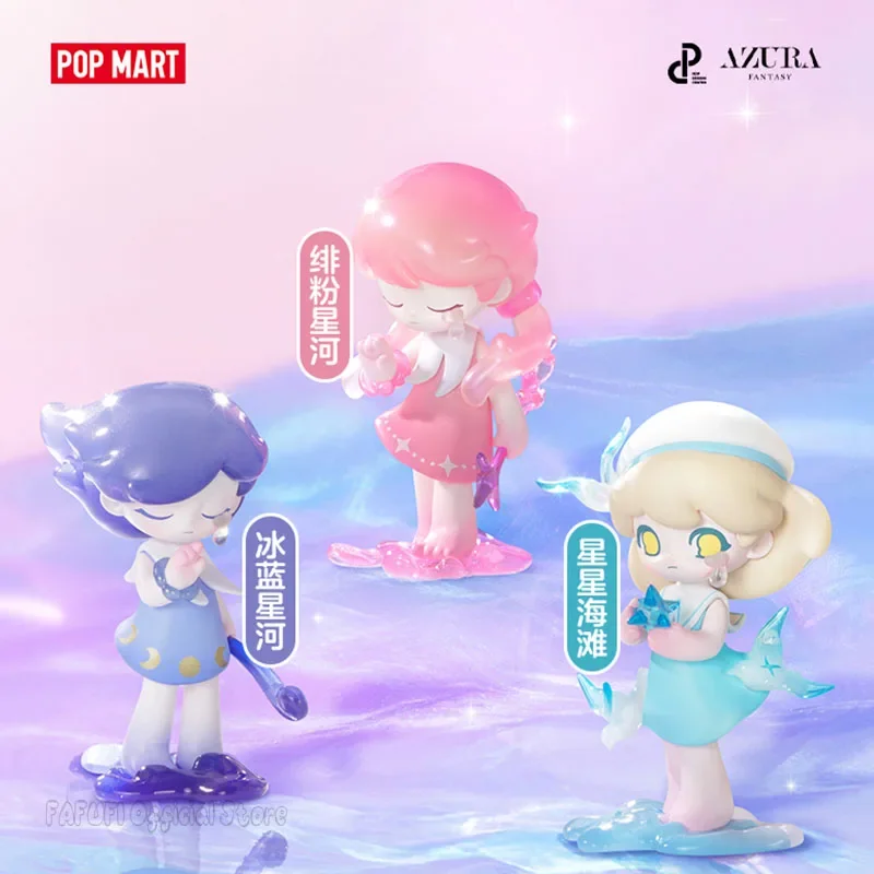 POPMART AZURA A Dream About Stars Series Blind Box Guess Bag Mystery Box Toys Doll Cute Anime Figure Ornaments Gift Collection