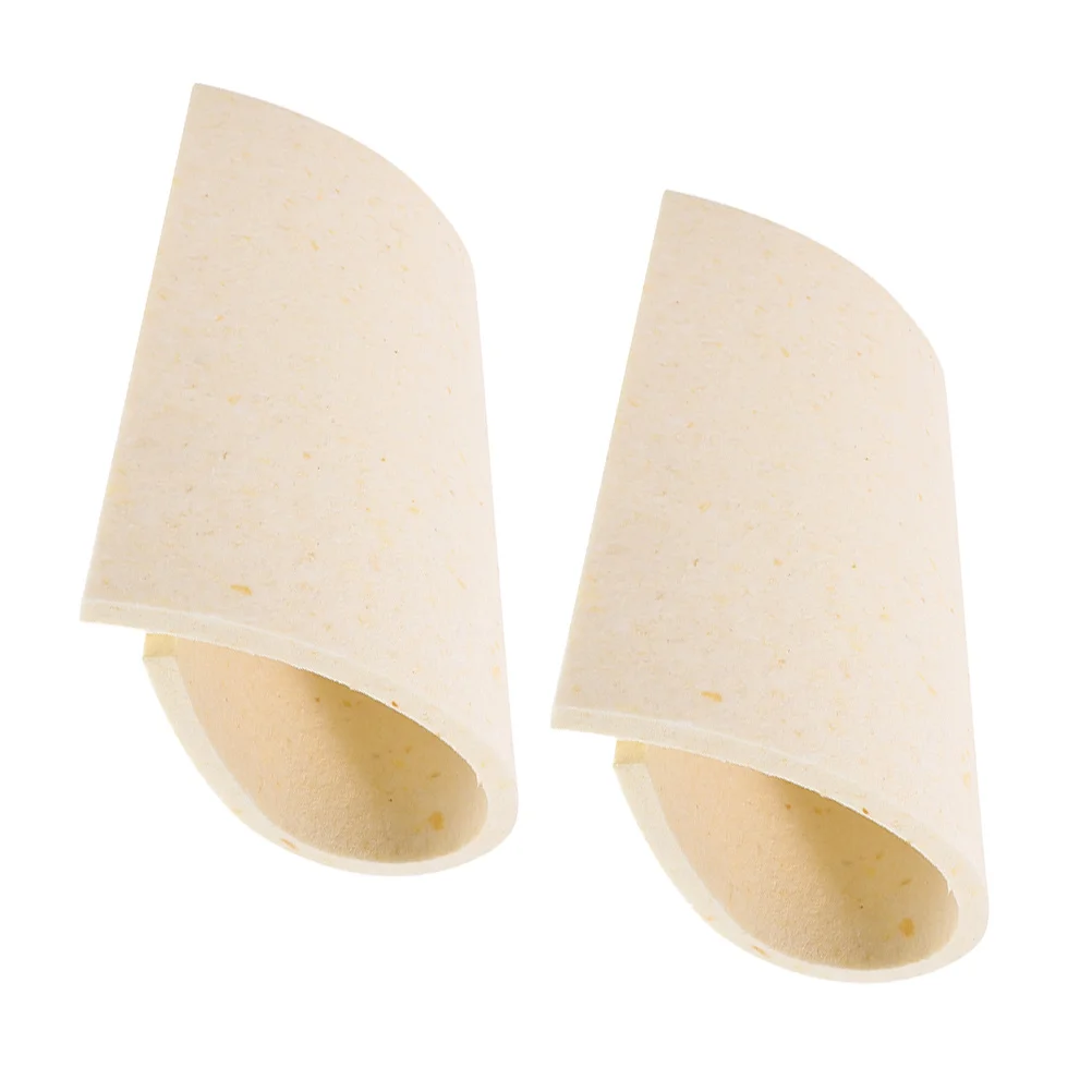 

Cap Press Pad 2pcs High Temp Resistant Sponge Mat for Heat Transfer Machine 10mm Thickened Pressing Pad Ironing Sheet