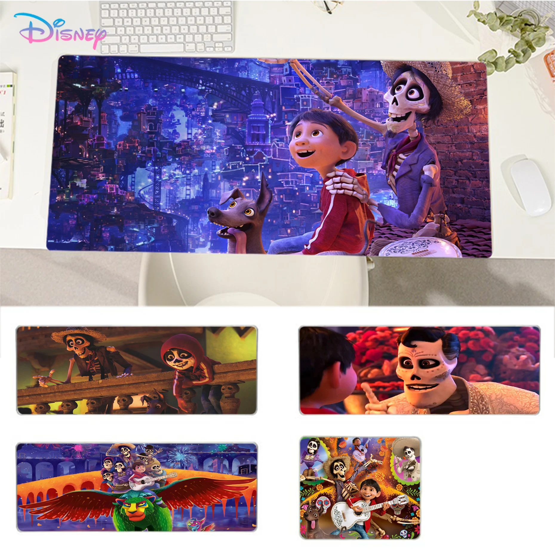 Disney coco movie Mousepad Beautiful large gaming mousepad L XL XXL gamer mouse pad Size for Game Keyboard Pad for Gamer