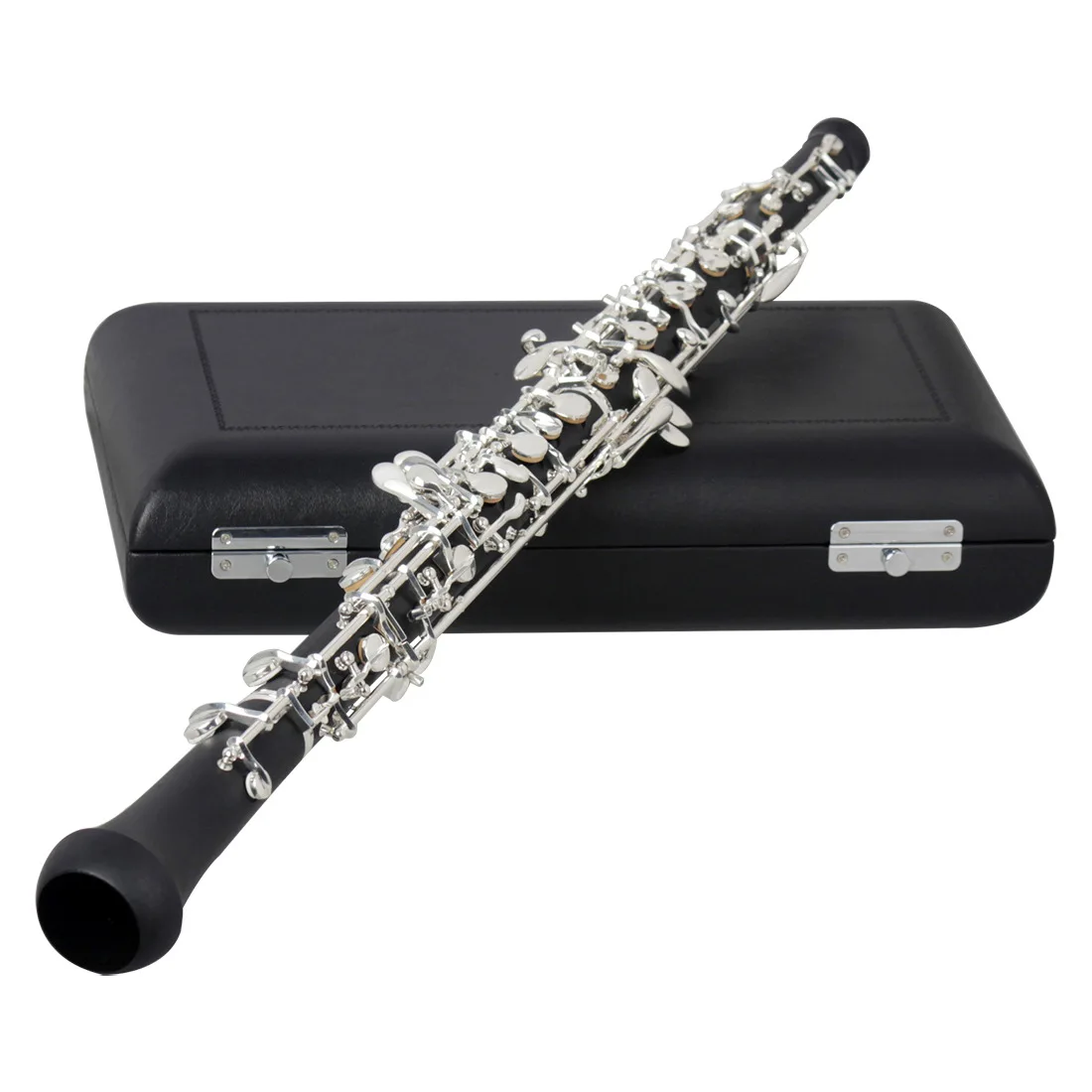 

22 Key Bakelite Oboe C Tuned Nickel Plated Key Semi-automatic Oboe Beginner test Playing Instrument