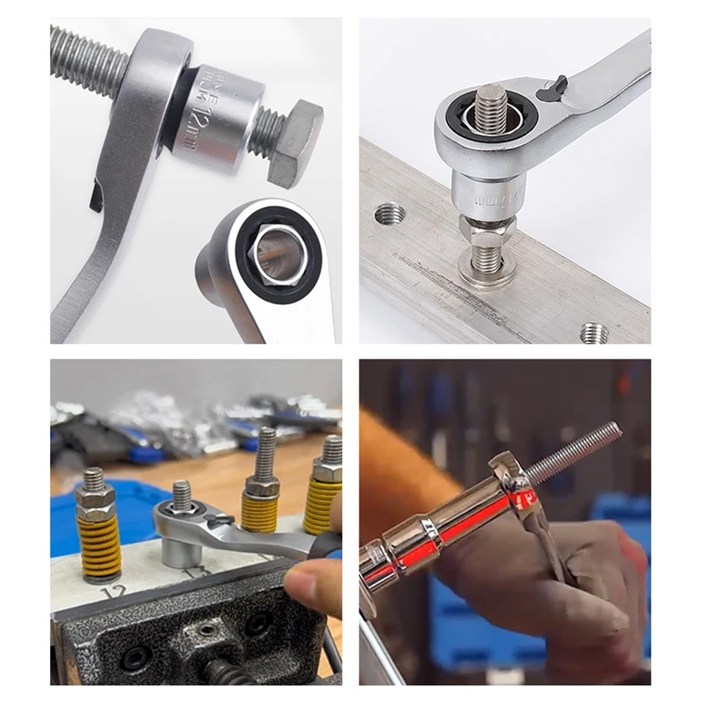 For Fastener Access Pass-Through Socket Set Ergonomic Handle Grip Pass-through Socket Ergonomic Handle Hollow Sleeve Design