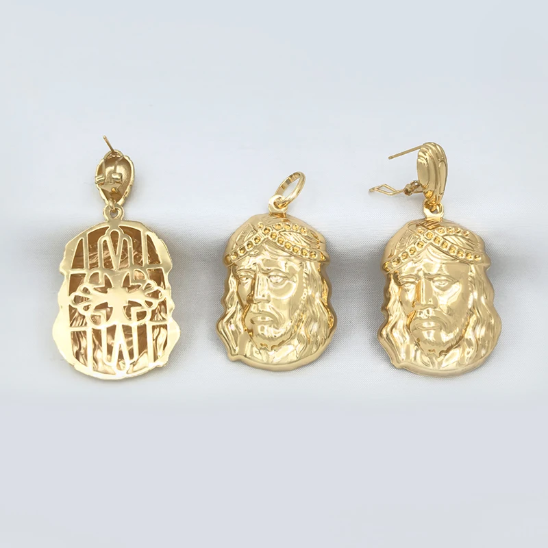 African Necklace Pharaoh Earrings Italian Gold Plated Nigerian Jewelry Set For Wedding Engagement Party Bijoux