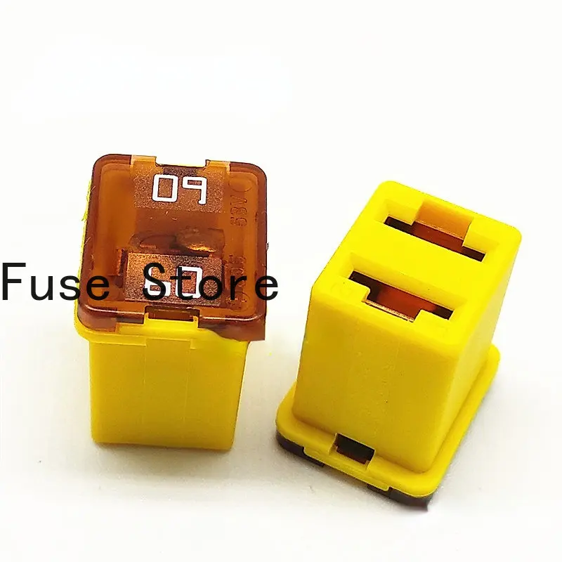 4PCS Imported Square Car Fuse Box 0895060.Z 60A Cornet 58V