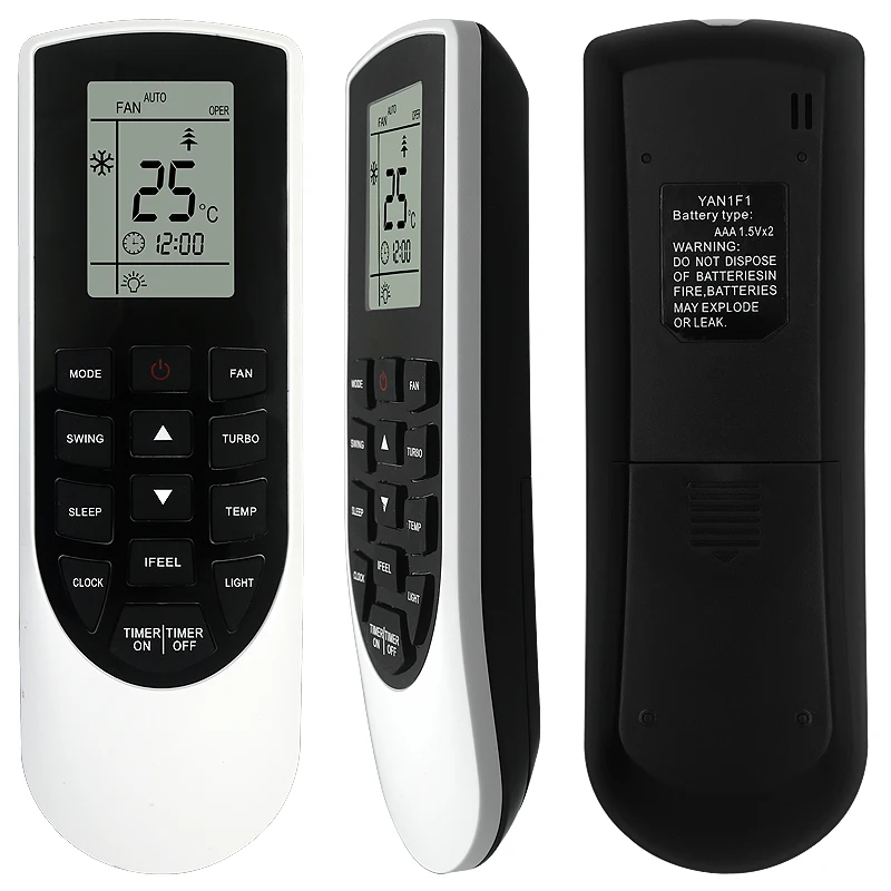 

New yan1f1 air conditioner remote control for GREE Yan1f yan1f6 AY-X36RU GWH09QB-D3DNA6E