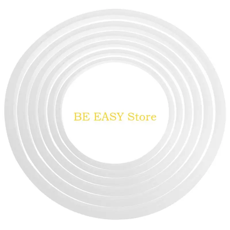 E28F Pressure Cookers Silicone Rubber Gasket Sealing Seal Ring Kitchen Cooking Tool
