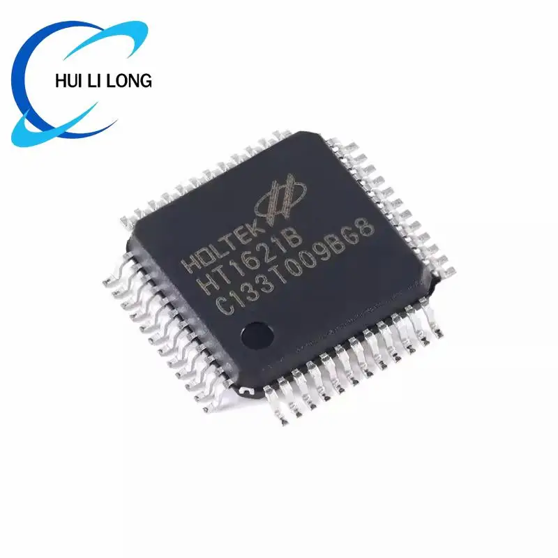 ذاكرة رام أصلية لوحدة تحكم LCD ، I O MCU IC ، HT1621B ، HT1621 ، LQFP48 ، 32x4 ، 32x4 ، 5 Lot