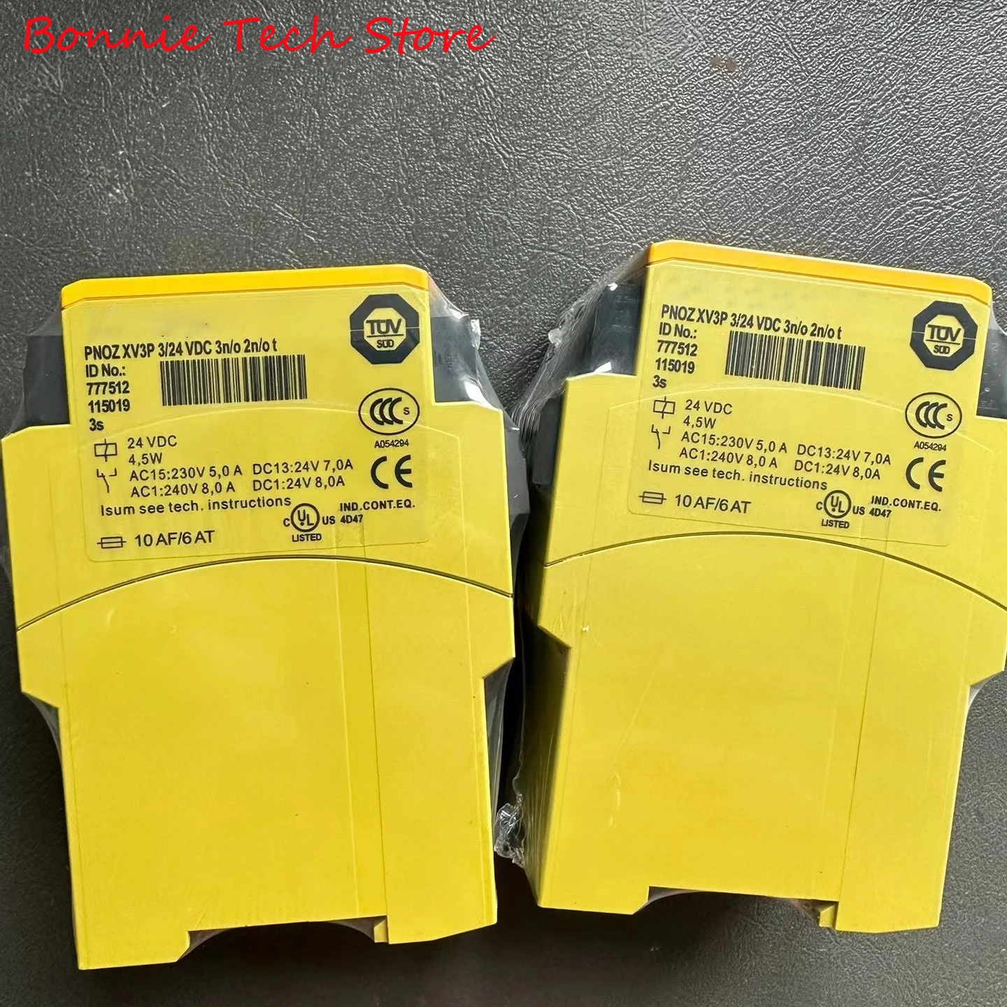 777512 for PILZ Safety relay (standalone), PNOZ XV3P 3/24 VDC 3n/o 2n/o t