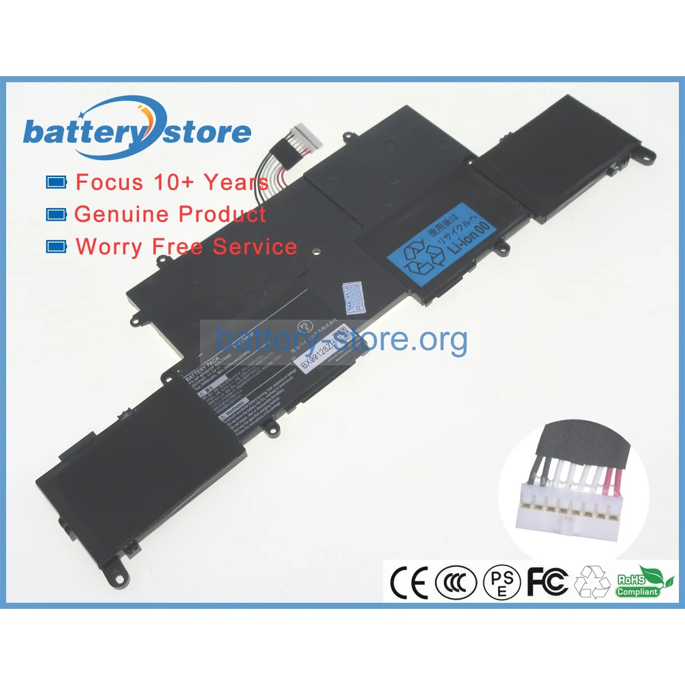 

Genuine Original Laptop Batteries for OP-570-77009,PC-VP-BP86,3UPF454261-2-T0882,LaVie Z LZ750,Z LZ550,PC-NSB,11.1V,6 Cell