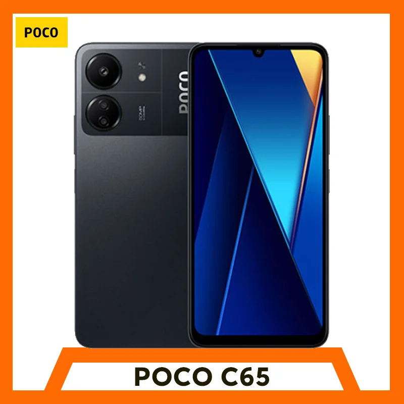 Global Version POCO C65 MediaTek Helio G85 6.74