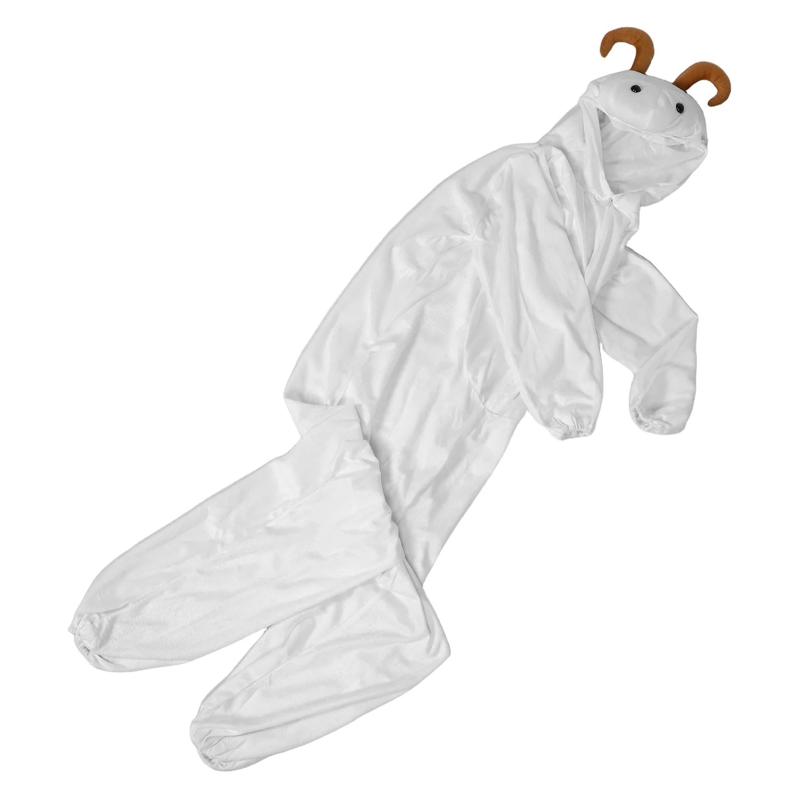 Kids Goat Stage Performance Costume Set 160cm Child Halloween Animal Cosplay Outfit for Festival Dress Up Accessories