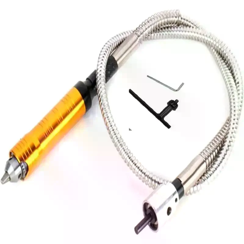 Engraver Flexible Shaft 6mm Flex Shaft Handpiece Power Tool Electric Drill Handle Chuck Separate Mini Grinder Accessories