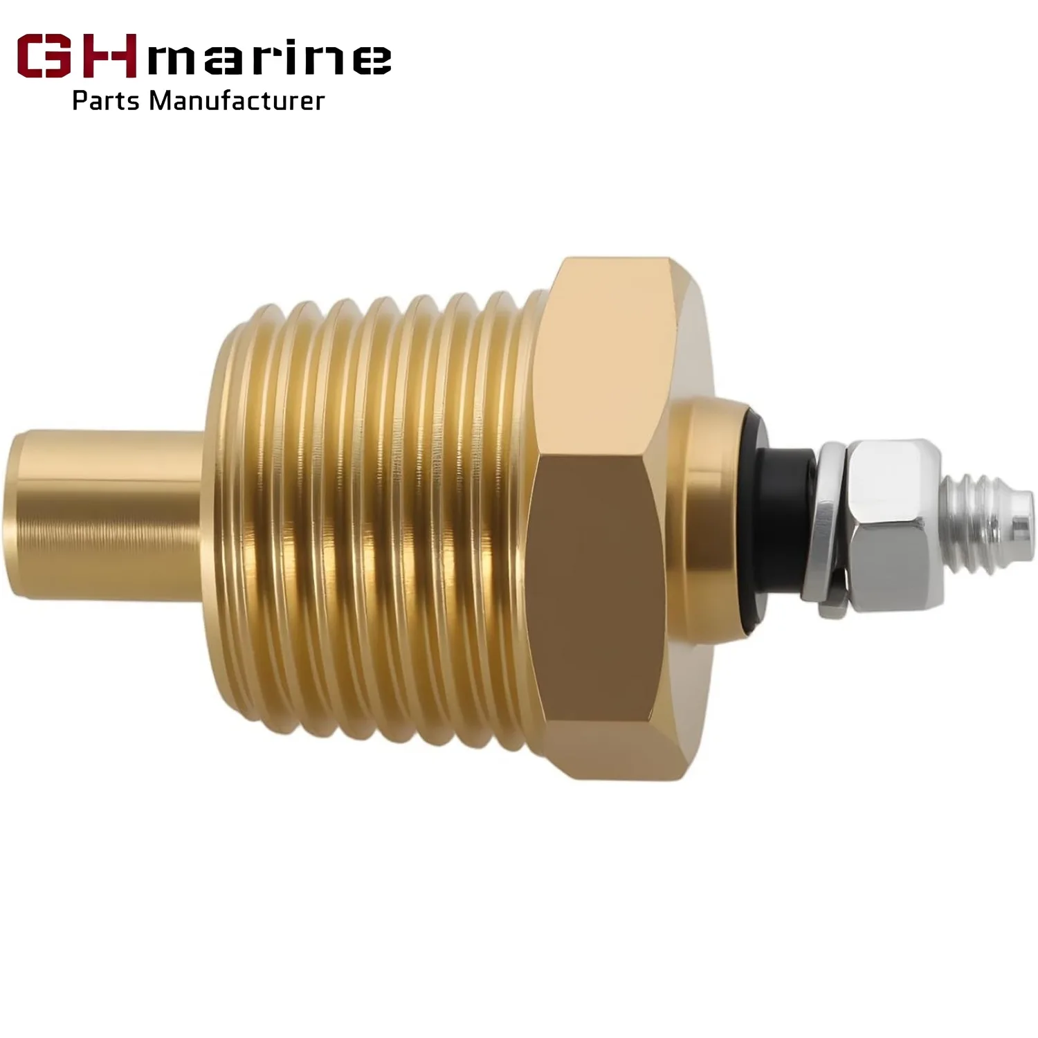 1/2 inch -14 NPT Temperature Sensor For Mercruiser v6 v8 4.3 5.0 5.7 7.4 8.2 350 Sensor 18-5898 OMC 171960 34625 97258