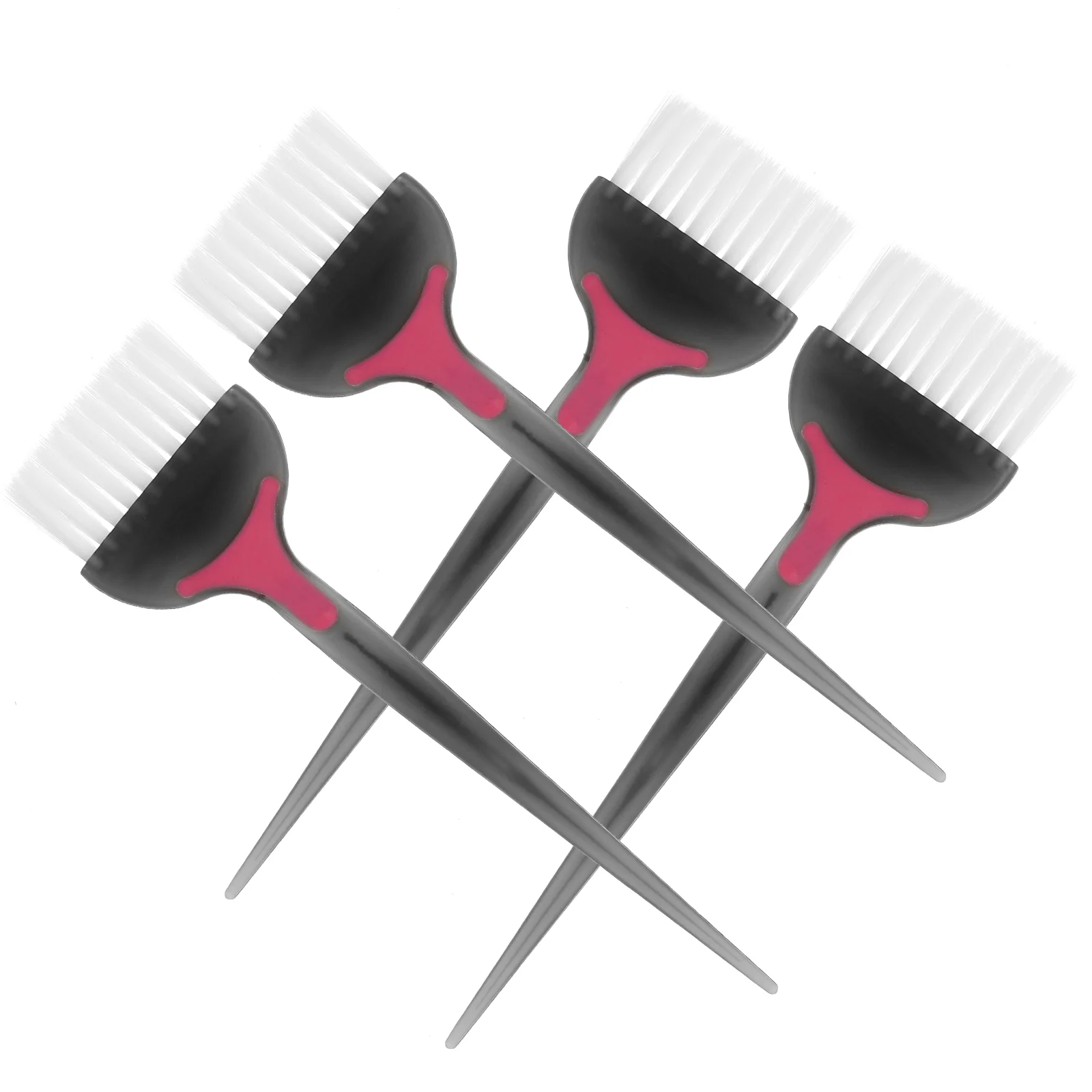 

4 Pcs Remover Baby Hairbrush Highlight Dye Abs Tint Brushes for Hairstylist Comb Tool