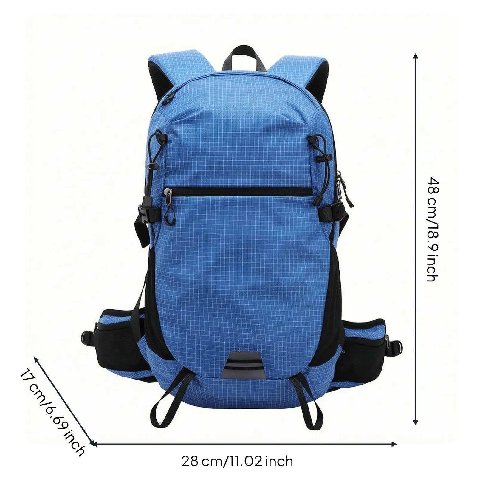 Hiking Backpack Foldable Outdoor Gear Bag Front Open Daypack for Trekking Camping and Daily Travel