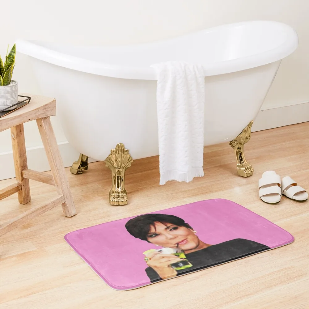 Kris Jenner Bath Mat Carpet Bathrooms Non-Slip Bathroom Bathroom Gadgets Living Room Rug Mat