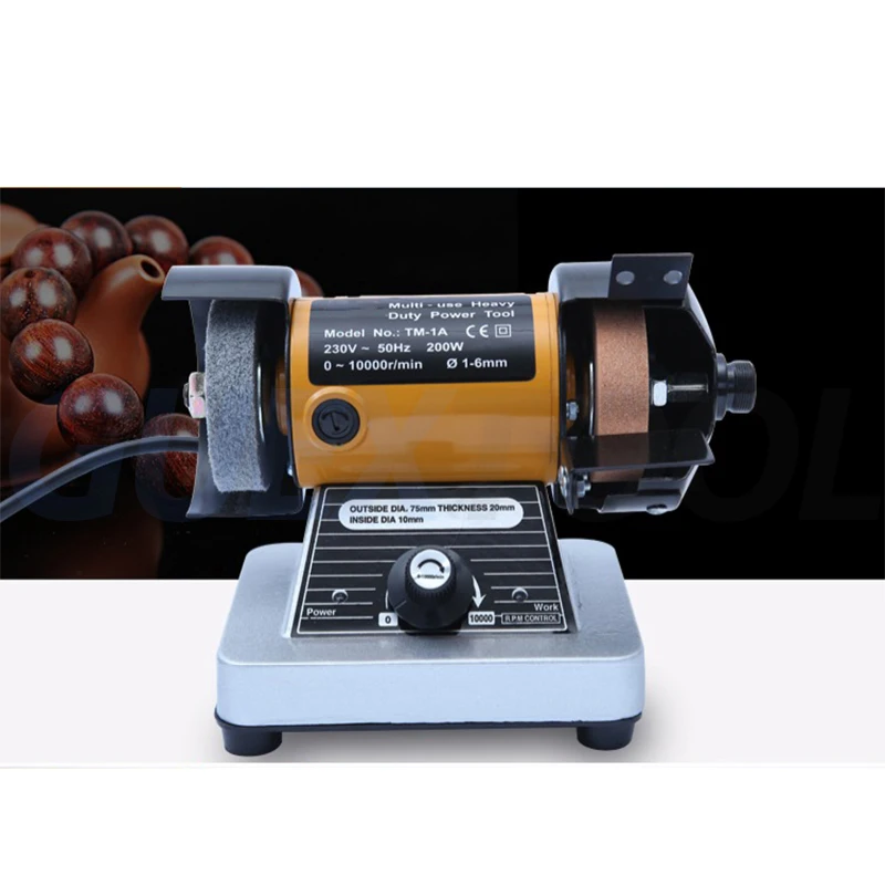 TM-1A Desktop Electric Grinding Machine Household Multifunctional Micro Molding Sand Machine Jade Carving Machine Grinding Tools