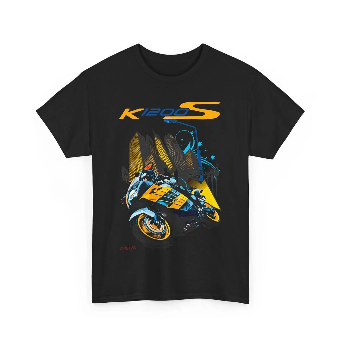 

@EY B/M.W K 1200 S T Shirt High Speed Racing Motorcycle Tee Autobahn GP Rider Graphic Top For Fans Urban Hypersport Performance