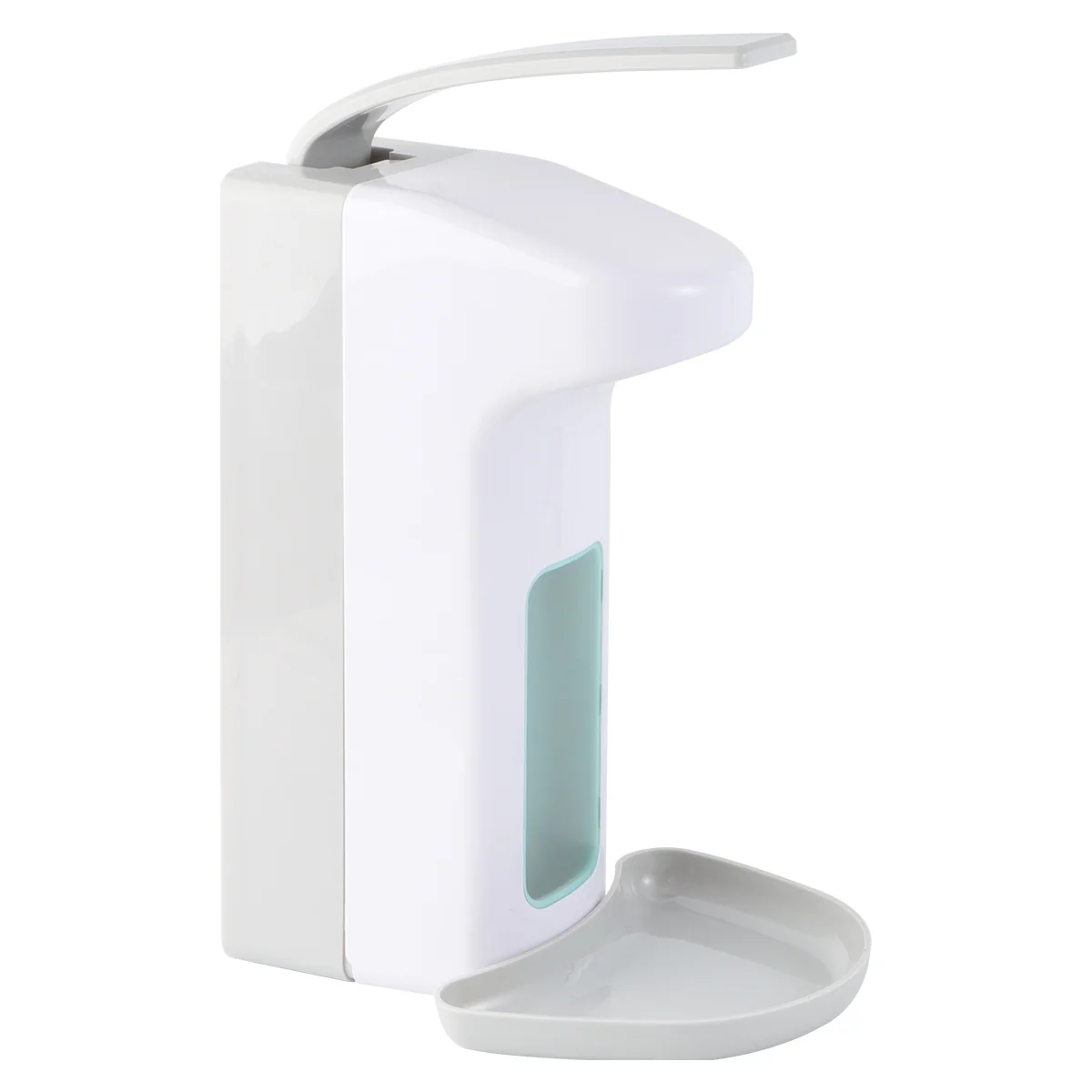 

1pc 1000Ml Wall Mounted Soap Dispenser Stainless Steel Manual Liquid Dispenser For Bathroom Kitchen Hotel Large Capacity
