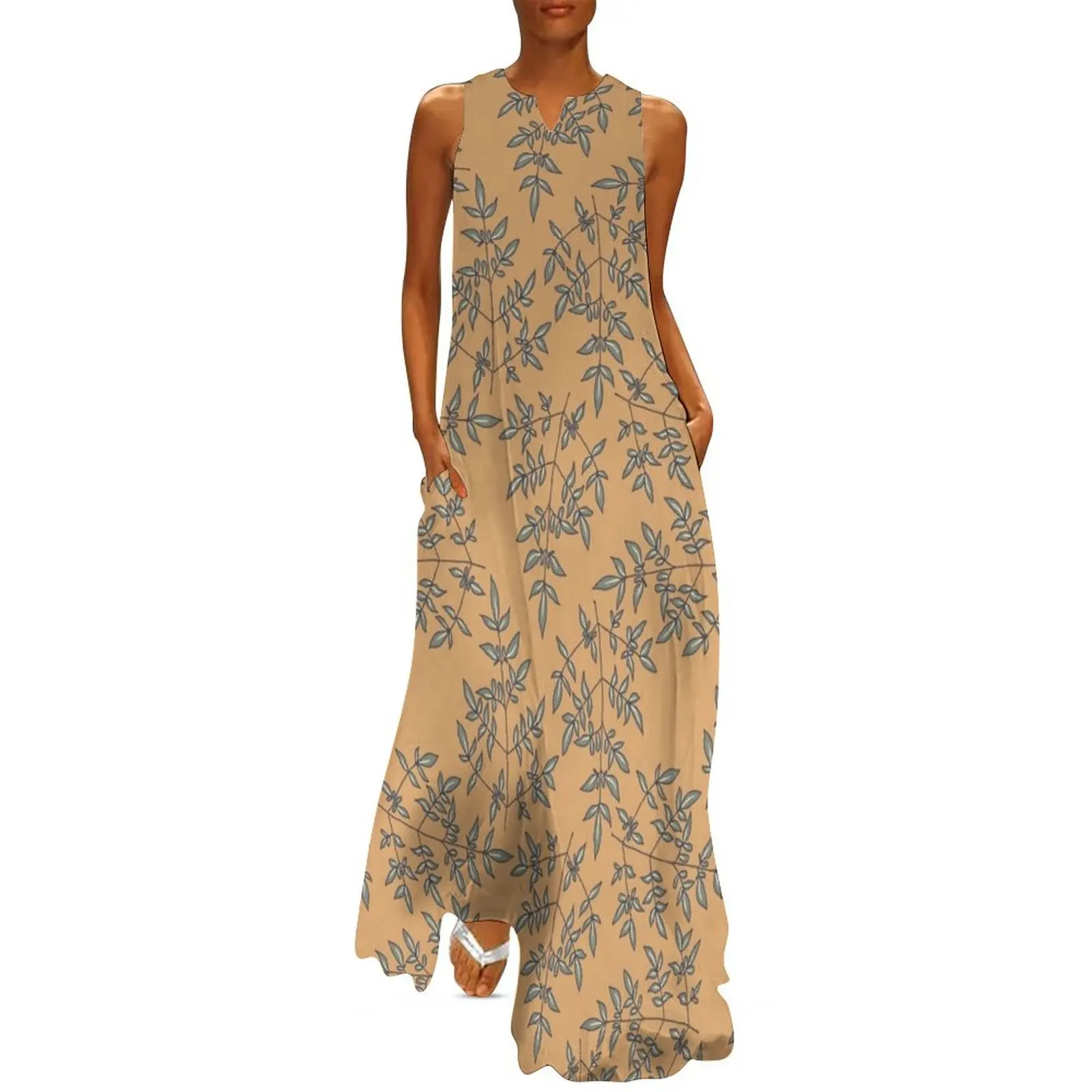 

Fern - Neutral Long Dress elegant dress prom clothes Dress