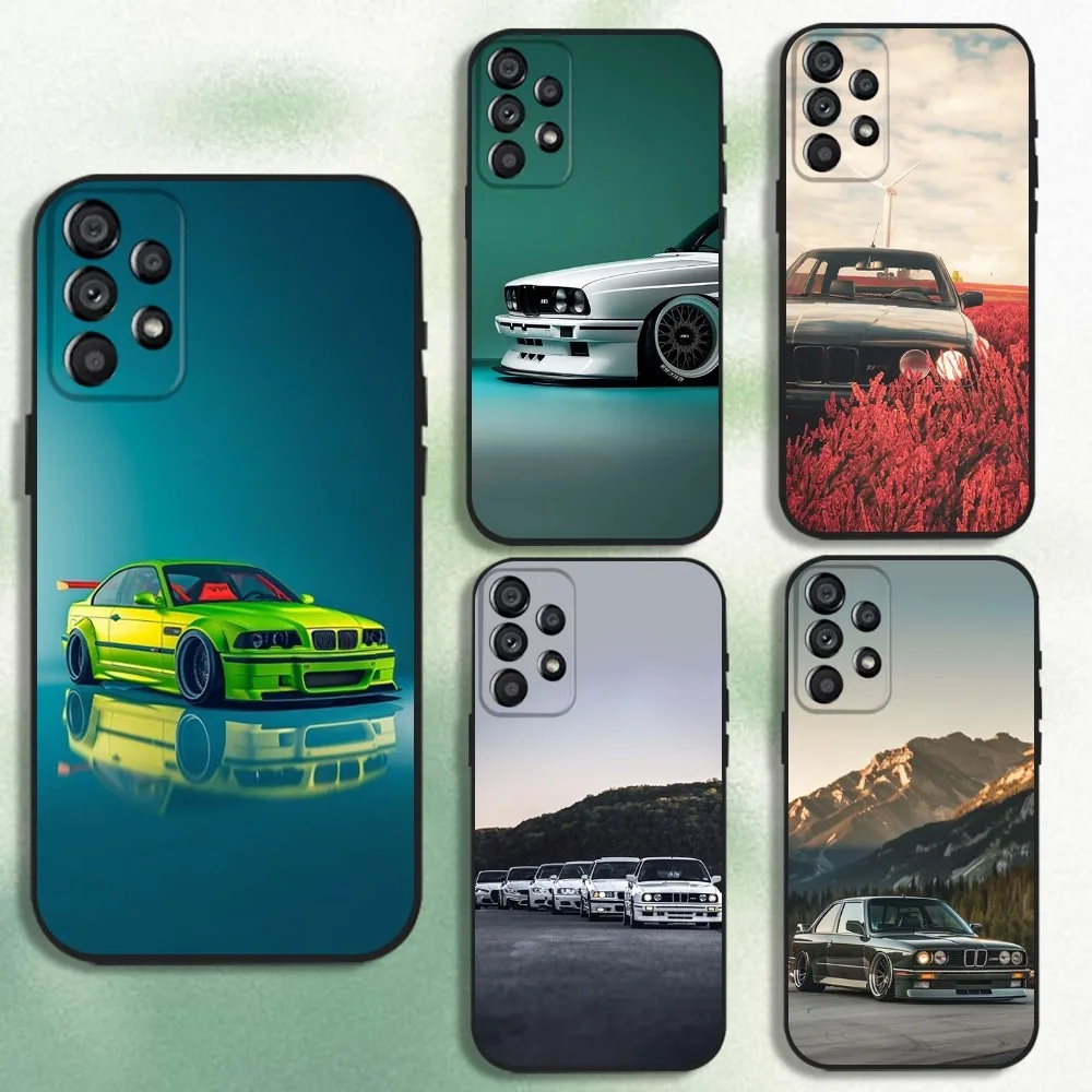 Car B- Bmwes-S E30 Phone Case For Samsung Galaxy A20,A21s,A22,A31,A32,A52,A53,A72,73,A80 Soft Black Cover