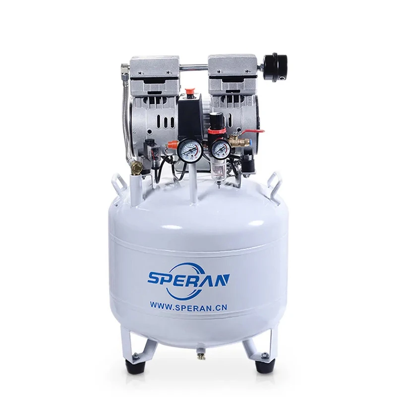 

Factory 32L 38L Silent Portable Oil Free Multiple Models Medical den tal Air Compressor