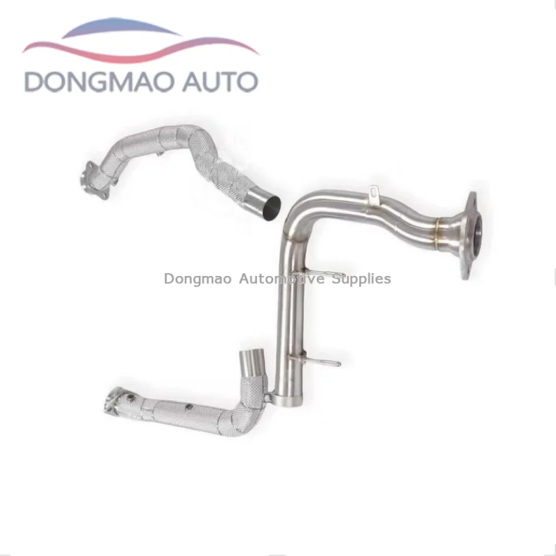Suitable for Ford F-150 Raptor Gen 3 3.5TT stainless steel insulated exhaust pipe exhaust system