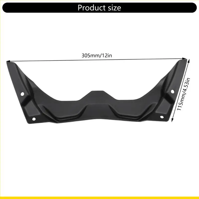SZCH Motorbike Modification Accessories Cockpit Panel Fairing Updraft Deflector for 2023-2024 Easy Installation