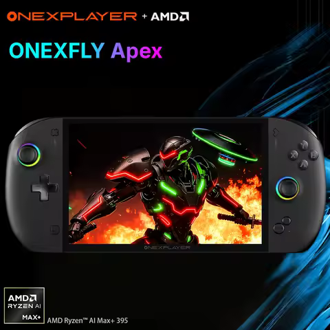 OneXPlayer OneXFly Apex MAX+ 395 2 In 1 PC Gaming Handheld Console Steam Deck Portable Windows Gaming Handheld Computer Console