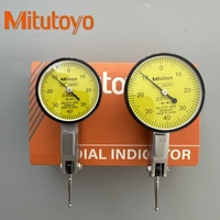 Mitutoyo Dial Indicator Analog Lever Dial Gauge No.513-404 Stable Accuracy 0.01 Range 0-0.8mm Diameter 32/38mm Measuring Tools