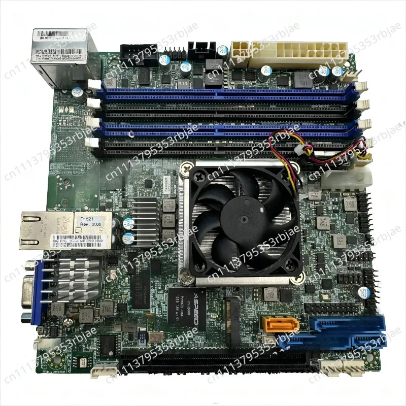 X10SDV-4C-TLN2F main board NASITX server Flying Bull D1521 double 10 Gigabit 1581