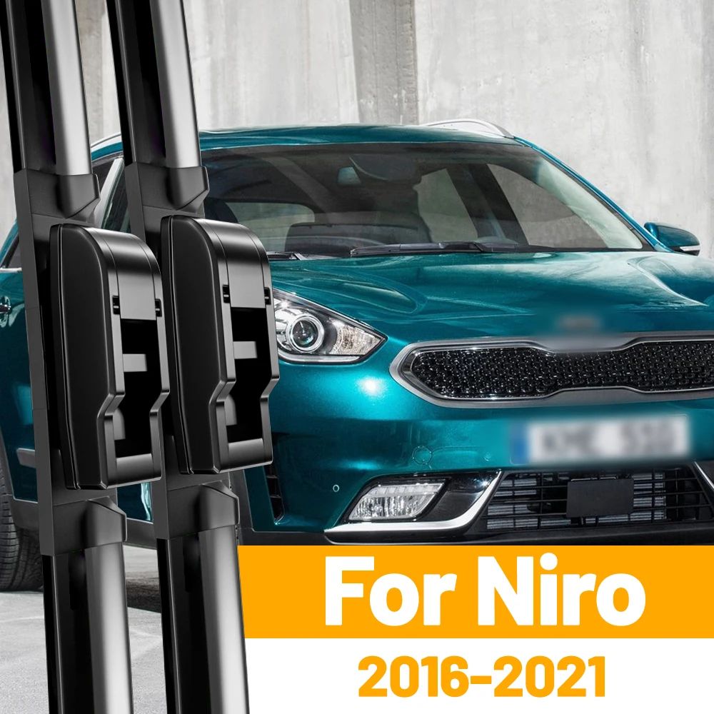 Wiper Front Wiper Blades For KIA Niro 2016 2017 2018 2019 2020 2021 Windshield Windscreen Window 26