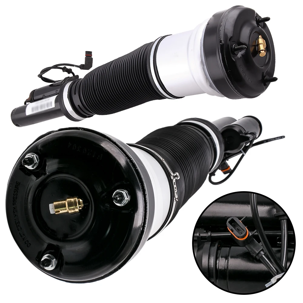 Air Suspension Air Shock Front Left and Right Black For Benz W220 2203202438   for Mercedes S430 S500 S600 S420 S320 2006 S350