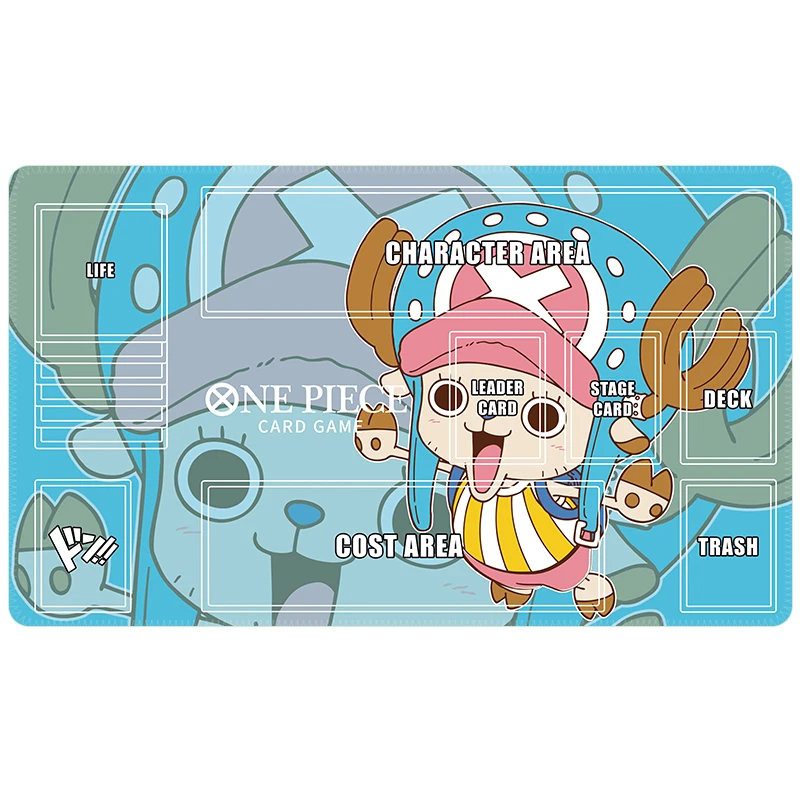 Anime One Piece Card Mat Monkey D Luffy Roronoa Zoro Nami Comic Version Individual Dedicated Game Battle Card Mat Gift Toy