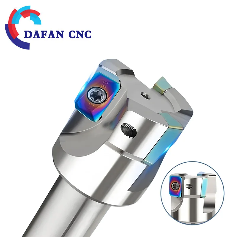 

Тип турели Встроенный фрезерный стержень R0.8 Прямой хвостовик C16 C20 Револьверный фрезерный станок Стержень грубой торцевой фрезерный станок