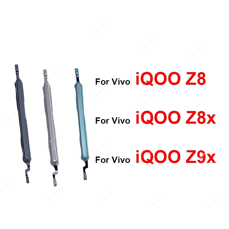 

Power Volume Buttons For Vivo iQOO Z7 Z7x Z8 Z8x Z9x Side Power Volume Side On OFF Power Volume Keys Flex Cable Replacement