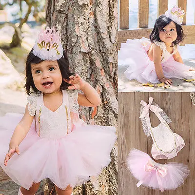 Baby Mesh Princess Dress Toddler Girl Sleeveless Romper Cute Rose Bubble Tutu Dress Baby New Fashion Spring Summer Clothing