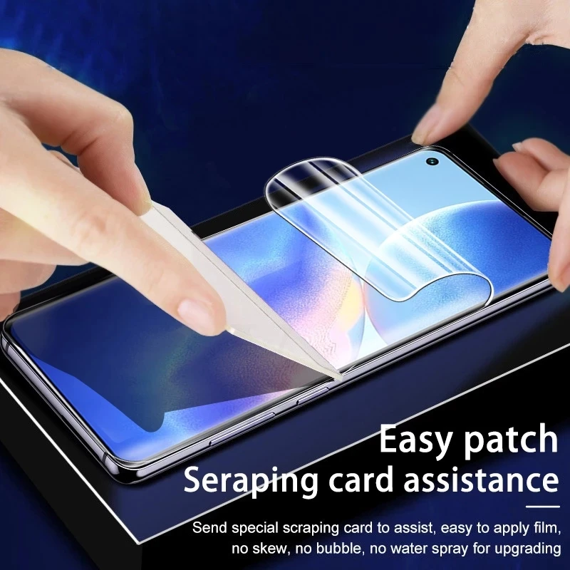 999D Hydrogel Film For OPPO F9 F7 F3 F19S F19 F21 Pro Plus F23 Screen Protector For OPPO F17 Pro F15 F11 Pro Protective Film
