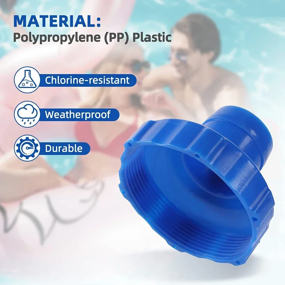 Für Intex 25016, oberirdischer Pool-Skimmer-Schlauch und Adapter B, Ersatzteil-Set, Zubehör für Whirlpools im Freien