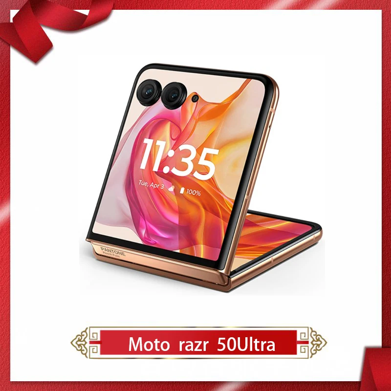 Motorola Moto Razr 50 Ultra Global ROM 5G Cell Phone Snapdragon8s