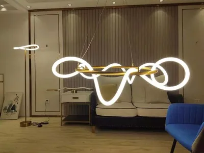 Dimmable LED Golden Silver Minimalism Designer