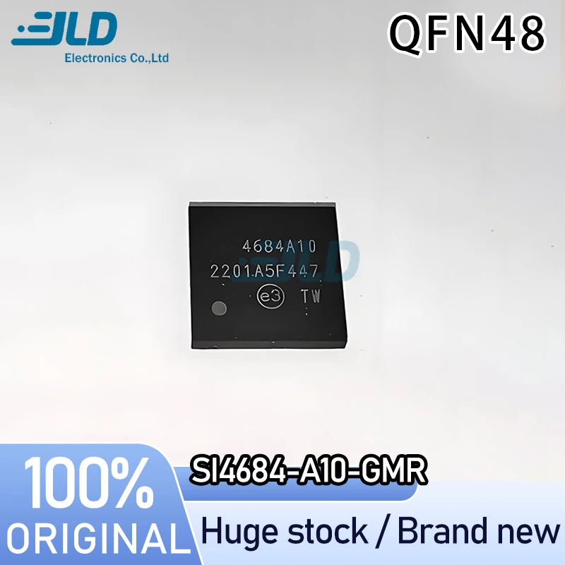 (3-10 قطع) 100% جديد SI4684-A10-GMR QFN48 شرائح احترافية وقفة واحدة للطلب المناسب لرقاقة الأسهم الإلكترونية