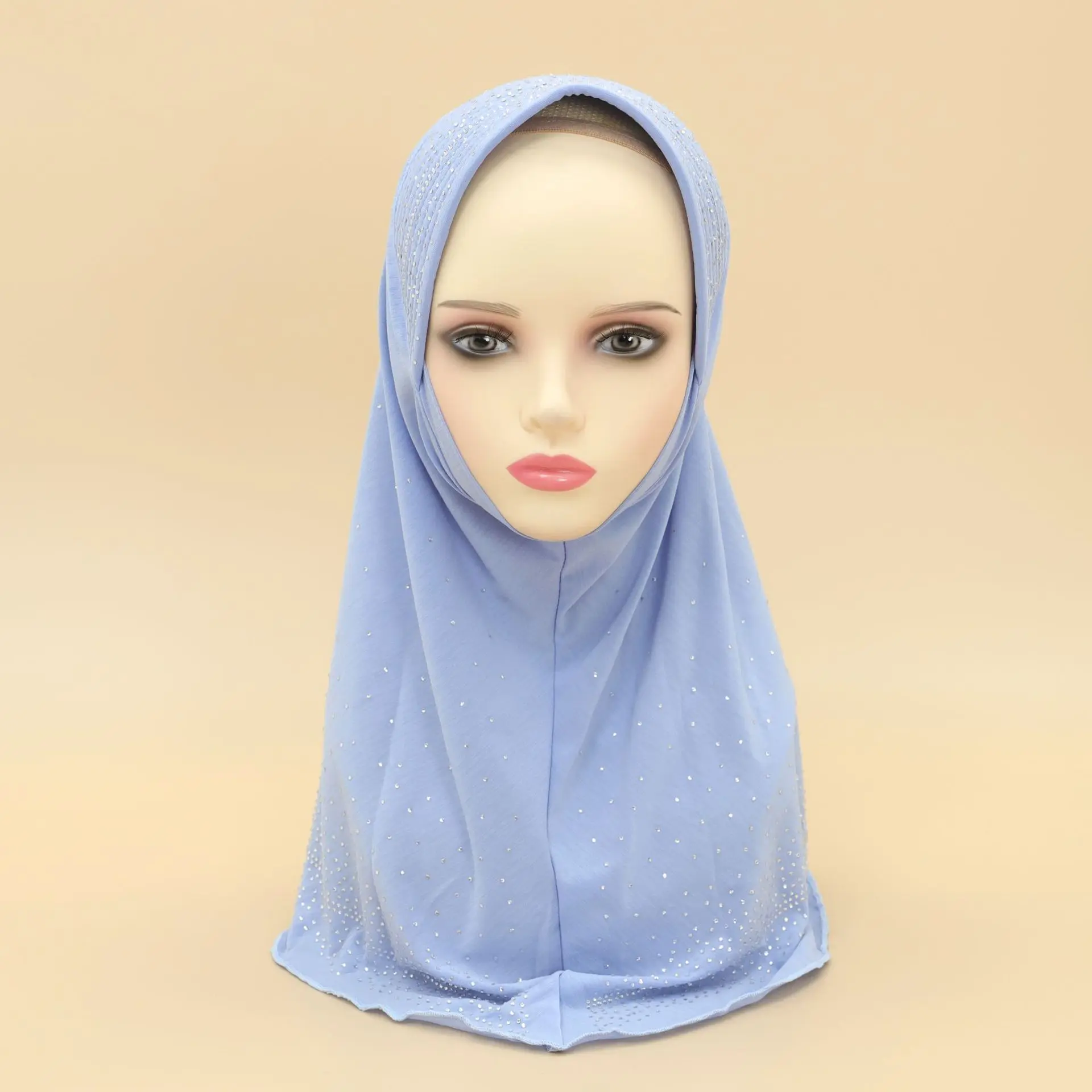 Khimar-bufanda Hijab instantánea para mujeres musulmanas, velo superior Amira, Niqab Eid Ramdan, ropa de oración, diadema islámica, chales,