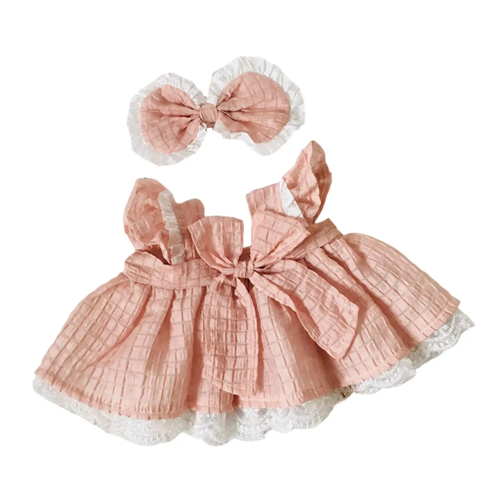 인형 옷 부드러운 천 의상 미니어처 수집용 드레스업 37cm 봉제 인형 컬렉션용