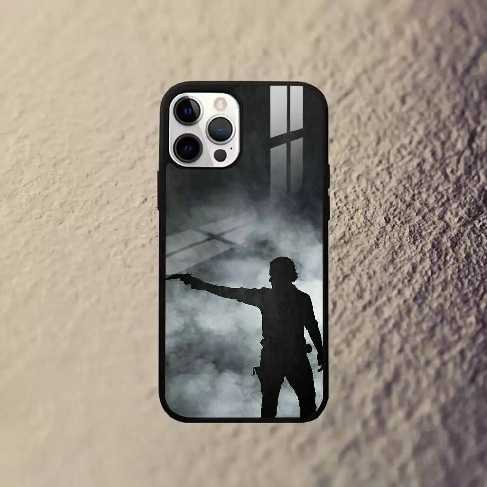 classic Rick Grimes W-Walking Dead Phone Case For iPhone Magnetic 15,16,17,14,13,12,11 Plus,Pro with  Wireless Charging - view 3