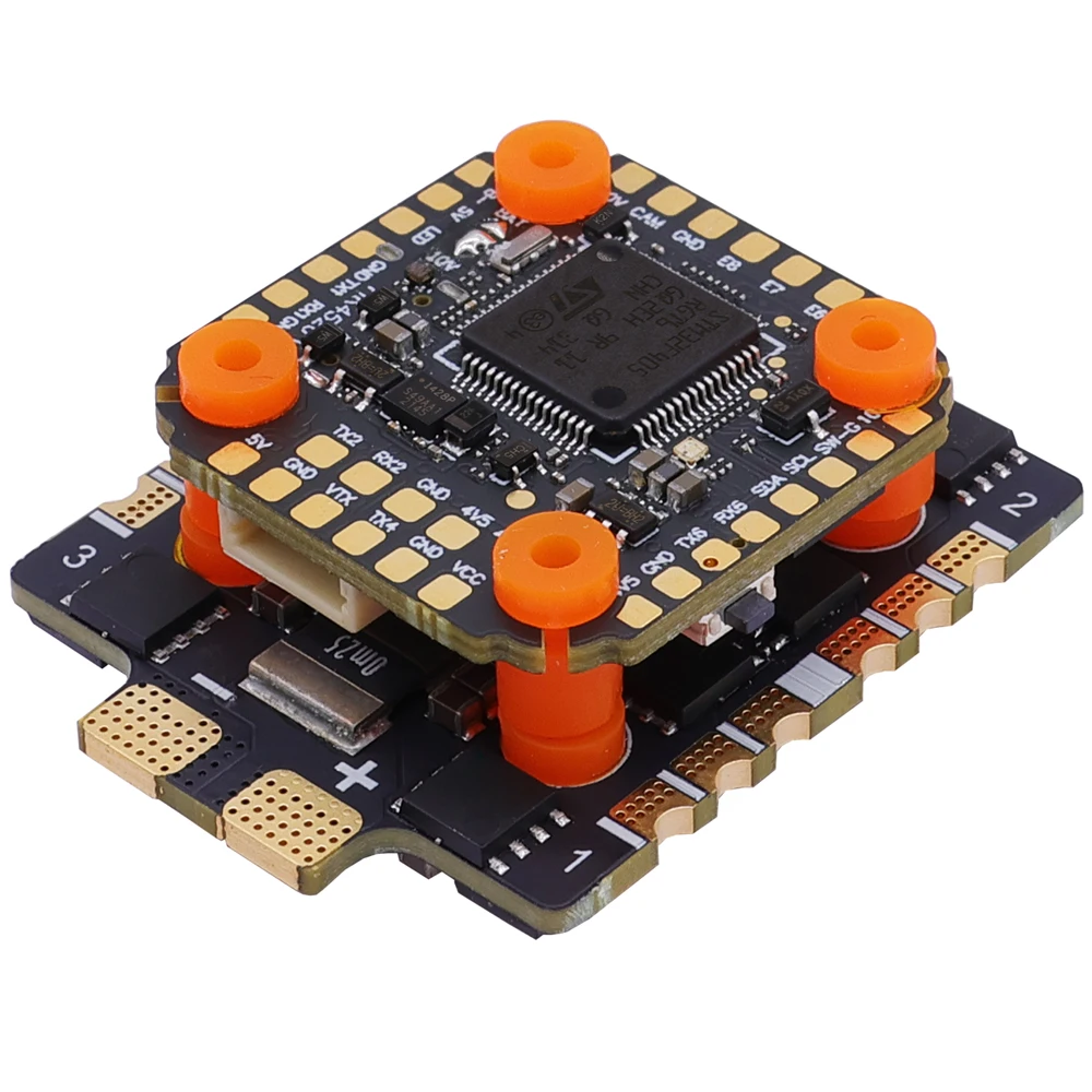 Pilha de vôo HAKRC 60A MiniF7 / MiniF4 2-6S 20*20mm compatível com unidade de ar DJI O3