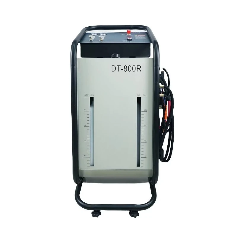 Customized fully automatic transmission oil changer for automotive care